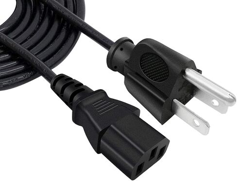 AC Power Cable Replacement for Powerfit Elite Vibration Plate Exercise Machine 3 Prong 8ft C13 Cord in Saudi Arabia