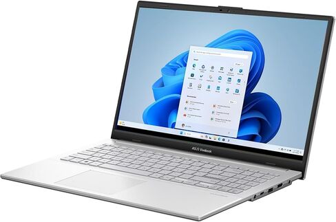 كمبيوتر محمول ASUS Vivobook مقاس 15.6 بوصة بدقة FHD | AMD Ryzen 5 7520U (Beat i7-1255U)|رسومات AMD Radeon | WIFI5 | فضي بارد | ذاكرة وصول عشوائي (RAM) سعة 16 جيجابايت DDR5 | محرك أقراص SSD سعة 512 جيجابايت | Windows 11 Home | حزمة مع محور USB 3.0 in Kuwait