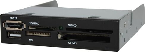 3.5" Internal All In One Card Reader/Writer with USB2.0 & eSATA Ports ICR-BB in Saudi Arabia