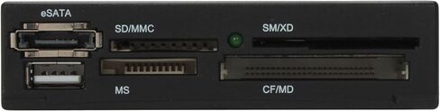 3.5" Internal All In One Card Reader/Writer with USB2.0 & eSATA Ports ICR-BB in Saudi Arabia