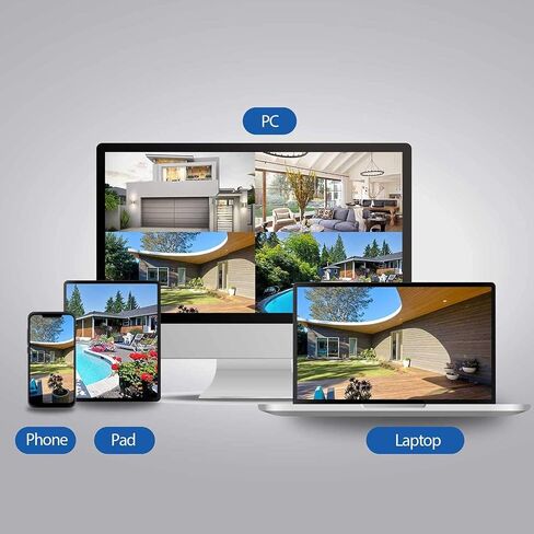 نظام كاميرا الأمان اللاسلكي XMARTO 16CH Wi-Fi 6 14PC 2K نظام كاميرا IP لاسلكي للأمان (جهاز توجيه مدمج، توصيل N Play، عرض الهاتف المحمول، رؤية ليلية، ميكروفون صوتي مدمج) in Saudi Arabia