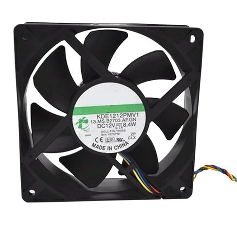 for KDE1212PMV1 12V 8.4W 0.7A 3000RPM 12cm 12038 120x120x38mm PWM Silent Cooling Fan in Saudi Arabia