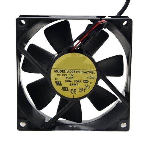for AD0812HS-A70GL 12V 0.25A 2500RPM 8cm 8025 80x80x25mm Oil Bearing Cooling Fan in Saudi Arabia