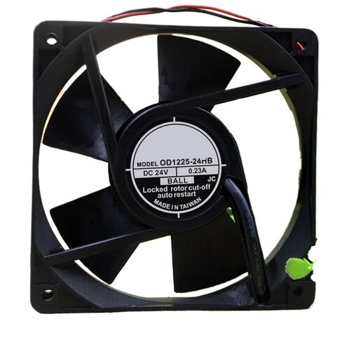 for OD1225-24HB 24V 0.23A 12cm 12025 120x120x25mm Mute Frequency Converter Ball Bearing Cooling Fan in Saudi Arabia