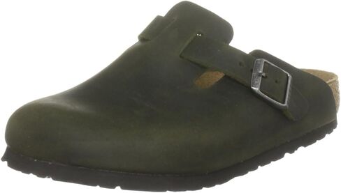 Birkenstock Unisex Adult Boston Super Grip Leather Clogs in Kuwait