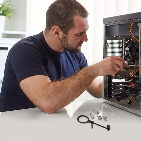 مجموعة براغي HOMSFOU M.2 SSD لأجهزة الكمبيوتر المحمول وأجهزة الكمبيوتر المكتبية ومسامير تثبيت اللوحة الأم بالوعة الحرارة المتوافقة مع وحدات التحكم في الألعاب ومجموعة العلامات التجارية الكبرى للوحة الأم in Kuwait