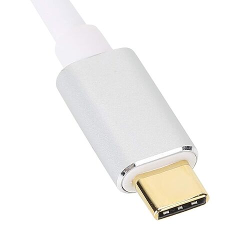 كابل محول سلك توصيل من النوع C إلى Mini/إلى VGA Cascade، تشغيل سهل، تصميم محمول، ثبات احترافي لجهاز العرض، الكمبيوتر، الوسائط المتعددة، in Kuwait