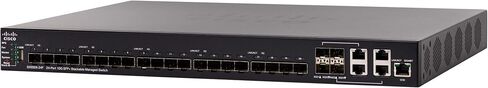 Cisco SX550X-24F-K9 24 منفذ 10G SFP + محول مُدار قابل للتكديس SX550X-24F (متجدد) in Kuwait