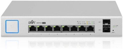Ubiquiti US-8-150W شبكة جيجابت إيثرنت مُدارة (10/100/1000) طاقة عبر إيثرنت (PoE) محول شبكة أبيض (متجدد) in Kuwait