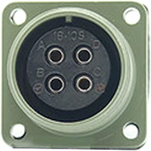 1 مجموعة 4 دبوس MS3108A-14S-2P مقبس الطيران القياسي العسكري MS3108A-14S-2S/P MS3102A-14S-2S موصل الكوع (أزرق) in Kuwait