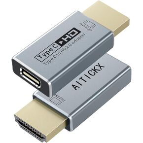 USB Tyep C to HDMI Adapter 4K 60Hz (Uni-Directional Female to Male),Thunderbolt 3/4/5 to HDMI2.0 Compatible with MacBook Pro/Air, iPhone 17, iPad Pro, Dell XPS, Galaxy S23-28 in Saudi Arabia