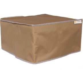 غطاء الغبار المثالي، غطاء قصير من النايلون البني لطابعة HP DesignJet T830 متعددة الوظائف مقاس 24 بوصة، غطاء مضاد للكهرباء الساكنة، أبعاد الغطاء 43.2 بوصة عرض × 24.8 بوصة عمق × 14 بوصة ارتفاع من The Perfect Dust Cover LLC in Kuwait