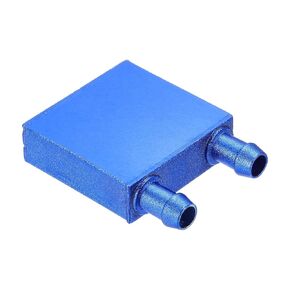 كتلة تبريد مياه من الألومنيوم مقاس 40 × 240 × 12 مم من باتيكل، أنظمة حوض حرارة لوحة تبريد سائلة ومبادل مبرد للمياه للكمبيوتر وحدة المعالجة المركزية ورسومات المبرد وتبريد أشباه الموصلات، فضي in Kuwait