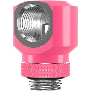 PrimoChill InterConnectSX تركيب دوار مسطح 90 درجة (FAF90) - تبريد محسّن لجهاز الكمبيوتر مع جماليات أنيقة - متوفر بأكثر من 20 لونًا، حلقة تبريد مائية مخصصة جاهزة - أبيض سماوي in Kuwait