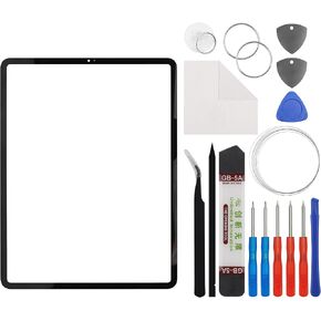 Touch Screen Front Glass (Without LCD Display) Compatible with iPad Pro 12.9 3th 4th A1876 A2014 A1983 A1895 A2069 A2232 A2233 A2229 12.9 inch with Tools in Kuwait