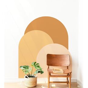 Boho Arch Headboard Wall Decal – Custom Name Vinyl Mural for Bedroom, Nursery, Living Room – Removable, Personalized Wall Art – Modern Bohemian Decor – Made in USA – WM1025 in Kuwait