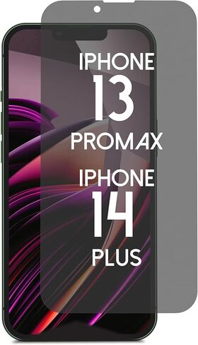 واقي شاشة الخصوصية لهاتف iPhone 13 Mini - زجاج مقسى للخصوصية يحجب الضوء الأزرق مقاس 5.4 بوصات مع مجموعة أدوات المحاذاة [عبوة واحدة] - | مضاد لبصمات الأصابع | مقاوم للخدش | صديق للحافظة in Kuwait