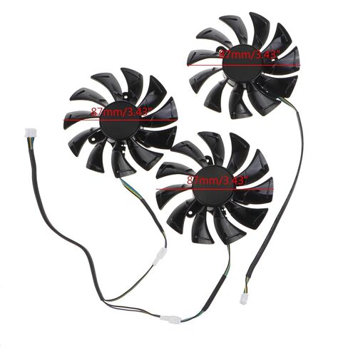 3 قطعة 87 مللي متر GA92S2U VGA مروحة ل RTX3090 3080 3070 3060ti X-Gaming OC بطاقة الرسومات مروحة التبريد 4Pin 12V 0.46A بطاقة الرسومات مروحة التبريد in Saudi Arabia