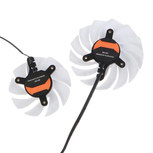 3Pcs/Set White Graphics Card Fan 4Pin Cooler Fans RTX3080 RTX3070 3060 for Colorful RTX3080 3070 3060Ti IGame Ultra-OC in Saudi Arabia