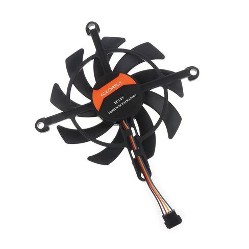 1/2pc 75mm GA91S2U VGA Fan for Colorful 3060 Ti RTX3060 12G V2 L-V Graphics Card Cooling Fan 4Pin 12V Graphics Card Cooling Fan in Saudi Arabia