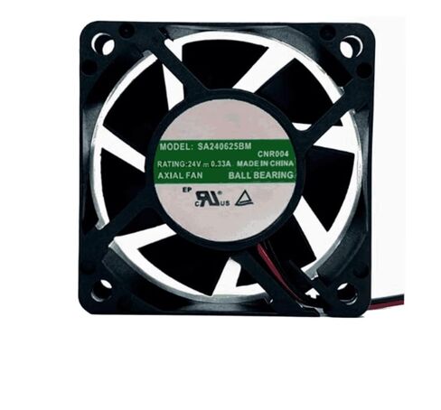 SA240625BM DC 24V 0.33A 60x60x25mm 2-Wire Server Cooling Fan in Saudi Arabia