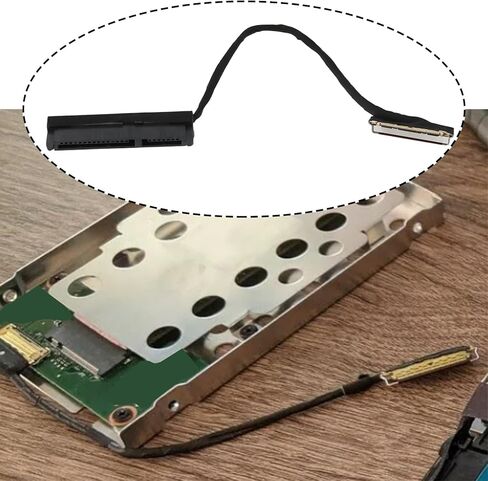 The Lord of the Tools 2Pcs Hard Drive Cable 01hw968 01LV789 Compatible with ThinkPad X270 SATA HDD in Saudi Arabia