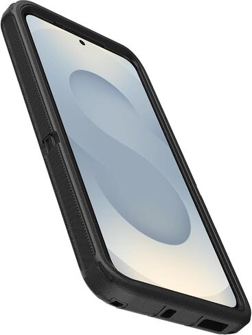 Defender Case Compatible with Samsung Galaxy S25 Case Included Belt Clip Holster Kickstand-Black in Saudi Arabia