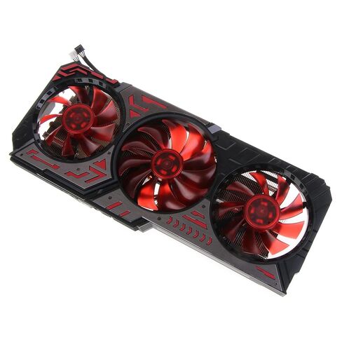 1PC Original VGA Fan for 2060 2070 2080 Super OC Radiator Graphics Card Cooling Fan with Shell 4Pin 12V Graphics Card Cooling Fan in Saudi Arabia