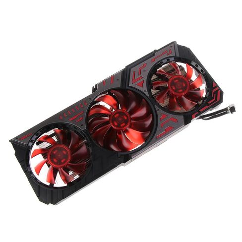 1PC Original VGA Fan for 2060 2070 2080 Super OC Radiator Graphics Card Cooling Fan with Shell 4Pin 12V Graphics Card Cooling Fan in Saudi Arabia