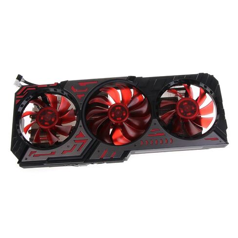 1PC Original VGA Fan for 2060 2070 2080 Super OC Radiator Graphics Card Cooling Fan with Shell 4Pin 12V Graphics Card Cooling Fan in Saudi Arabia