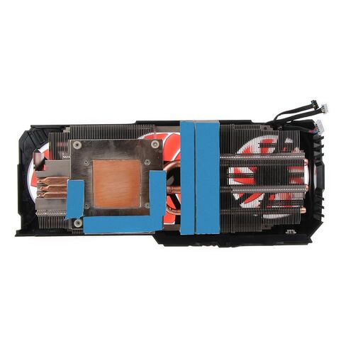 1PC Original VGA Fan for 2060 2070 2080 Super OC Radiator Graphics Card Cooling Fan with Shell 4Pin 12V Graphics Card Cooling Fan in Saudi Arabia
