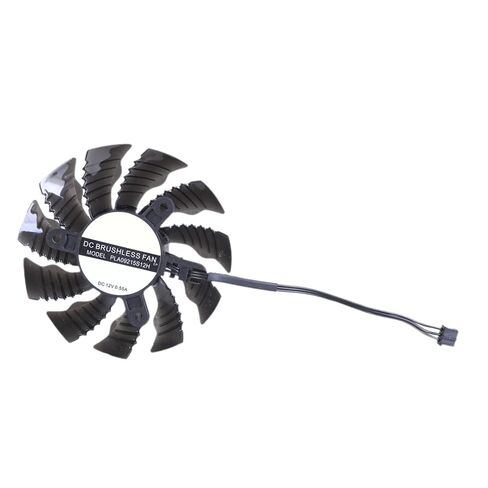 80mm/3.15inch PLA09215S12H 3Pin 12V VGA Fan Graphics Card Cooling for GTX1650 1630 ITX OC in Saudi Arabia