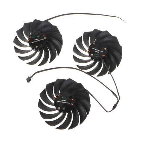 3 قطعة 89 مللي متر مراوح التبريد بطاقة الرسومات المبرد ل Igame RTX3060 الملونة 3070 3080 Ti 3090 فولكان بطاقة الفيديو برودة in Saudi Arabia