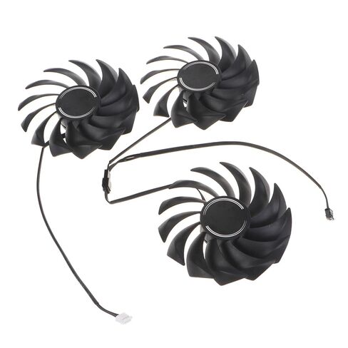 3 قطعة 89 مللي متر مراوح التبريد بطاقة الرسومات المبرد ل Igame RTX3060 الملونة 3070 3080 Ti 3090 فولكان بطاقة الفيديو برودة in Saudi Arabia