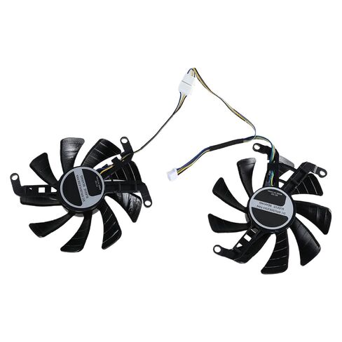2Pcs 87mm RTX2060 Graphics Card Cooling VGA Fan T129015SU 4Pin 12V Coolers Fan for RTX2060 2070 Super GTX1660 in Saudi Arabia
