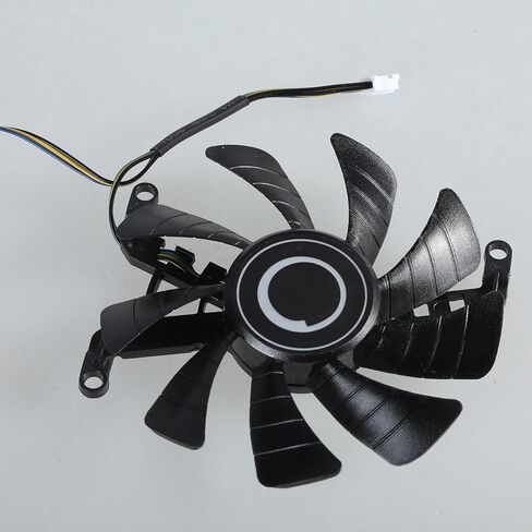2Pcs 87mm RTX2060 Graphics Card Cooling VGA Fan T129015SU 4Pin 12V Coolers Fan for RTX2060 2070 Super GTX1660 in Saudi Arabia