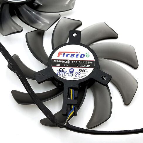 85MM GPU Fan 4PIN Replacement FDC10H12D9-C for 1070 1070 TI 8G 1060 GTX1080 Video Card Cooling Fans in Saudi Arabia