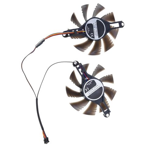 80 مللي متر 4Pin بطاقة الرسومات مروحة التبريد GPU مبردات استبدال مروحة ل RX580 2048 بطاقة الرسومات إدارة الملحقات مبردات بطاقة الرسومات in Kuwait