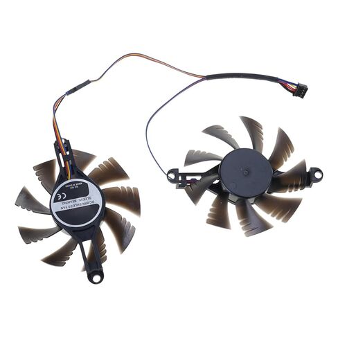 80 مللي متر 4Pin بطاقة الرسومات مروحة التبريد GPU مبردات استبدال مروحة ل RX580 2048 بطاقة الرسومات إدارة الملحقات مبردات بطاقة الرسومات in Kuwait