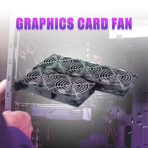 مروحة تبريد بطاقة الرسومات، مروحة بطاقة الرسومات، مبردات VGA، تصميم مثبت لتبديد الحرارة بشكل أفضل واستقرار المروحة in Kuwait