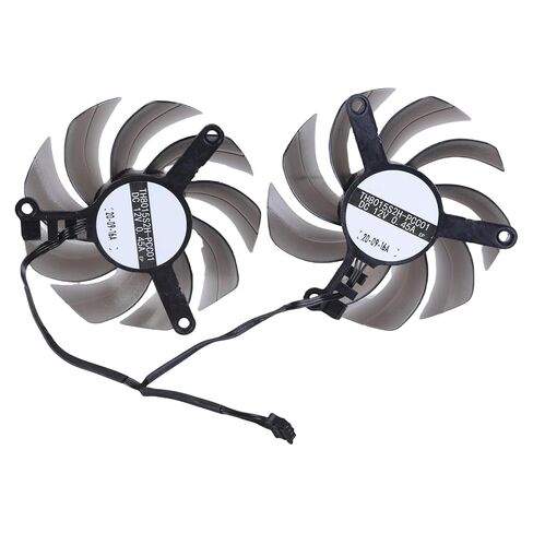 80 مللي متر 12 فولت 4Pin بطاقة الرسومات مروحة التبريد ل RTX3060Ti 3070 3070Ti 3080 3080Ti مبردات VGA كبديل TH8015S2H-PCC01 in Saudi Arabia