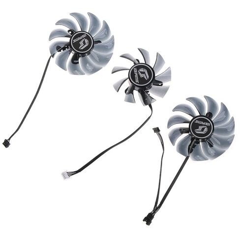 1/3Pieces 89/75mm 4Pin Graphics Card Cooling Fan for Colorful 2060 2070 2080 2080Ti 1660ti 1660 Video Card Cooler Vga Cooler Fan in Saudi Arabia