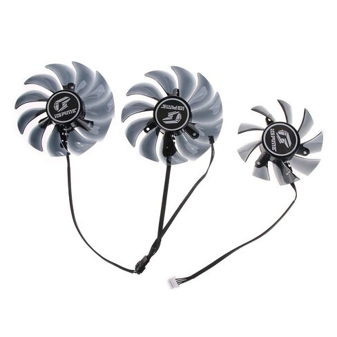 1/3Pieces 89/75mm 4Pin Graphics Card Cooling Fan for Colorful 2060 2070 2080 2080Ti 1660ti 1660 Video Card Cooler Vga Cooler Fan in Saudi Arabia