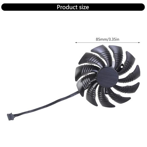 Quiet 4Pin Graphics Card Fan for GTX1080 Graphics Card Radiator for Gamers and Designers Reliabled Cooling PLD09210S12HH GPU Fan in Kuwait