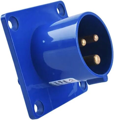 IP44 16A/32A Industrial Plug and Socket Waterproof Connector 3PIN 4PIN 5PIN Electrical Connection Wall Mount(Coupler,32A,4P) in Saudi Arabia