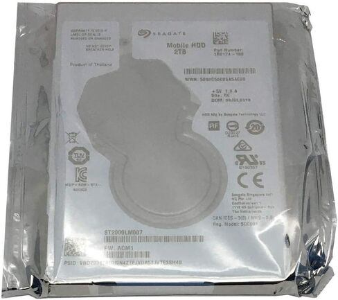 Seagate ST2000LM007 2TB 128MB Cache SATA 6Gbps 2.5in Internal Notebook Hard Drive (Renewed) in Saudi Arabia