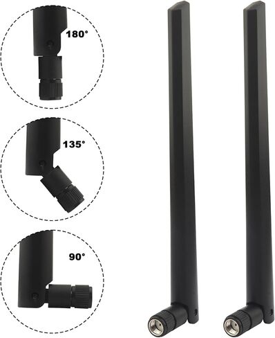 Cellular Trail Camera Replacement RP-SMA Male Antenna 5dbi Omni Booster for Spypoint LM2 Flex Flex-S Flex-M Flex-Dark Flex G-36 Moultrie Spartan Covert Muddy 4G LTE Cellular Trail Camera 2pcs in Saudi Arabia