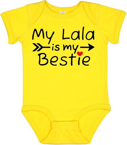 inktastic My Lala Is My Bestie Baby Bodysuit in Saudi Arabia