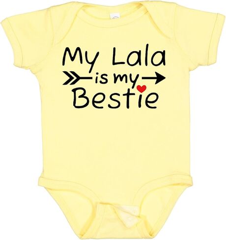 inktastic My Lala Is My Bestie Baby Bodysuit in Saudi Arabia