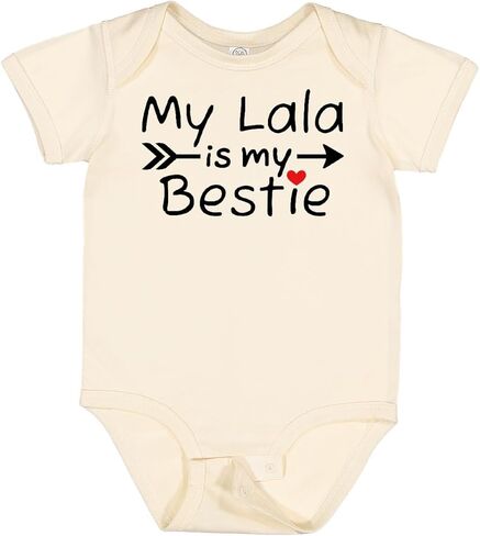 inktastic My Lala Is My Bestie Baby Bodysuit in Saudi Arabia